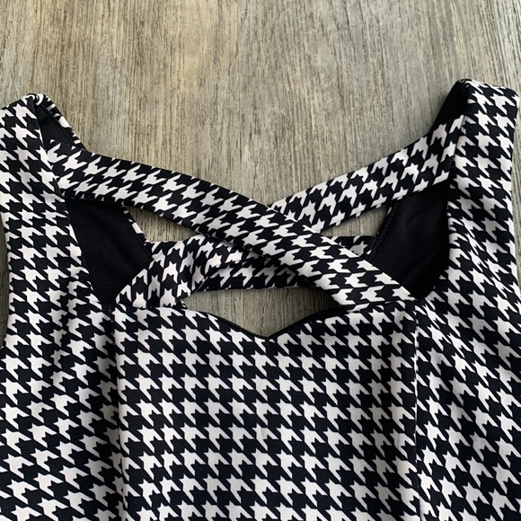 Marilyn Monroe houndstooth crop top - Picture 2 of 6